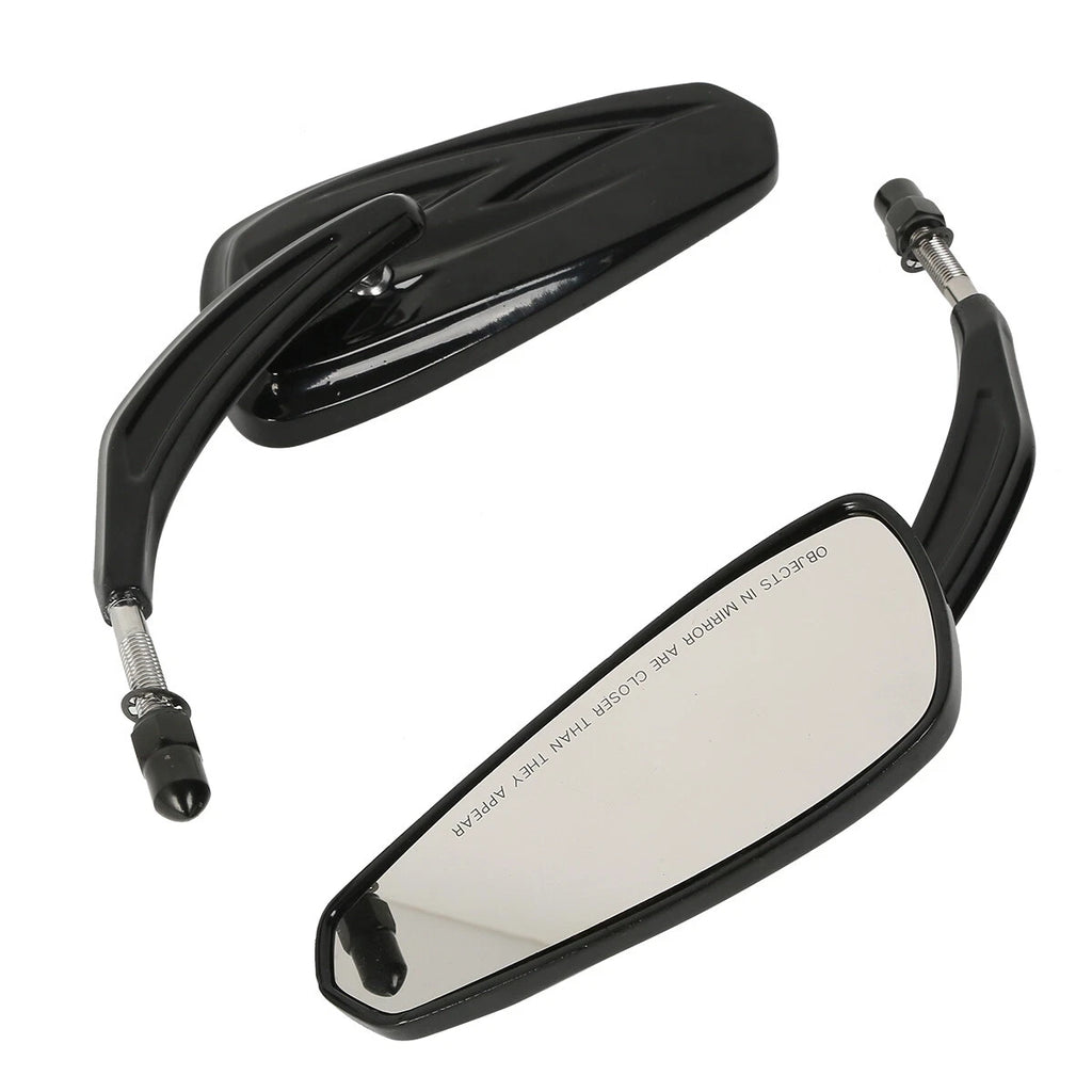 8mm Rear View Mirrors for Harley Touring Street Road Glide