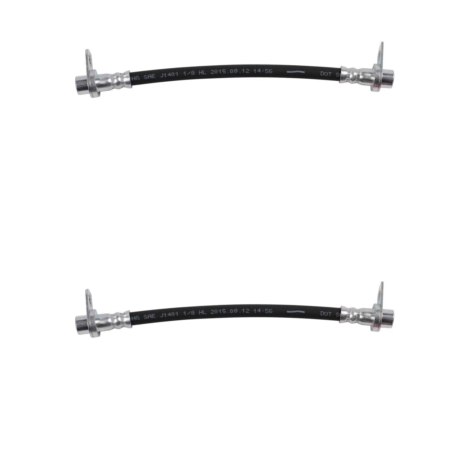 Set of 2 Rear Inner Brake Hydraulic Hoses for Dodge Journey (2009–2013)
