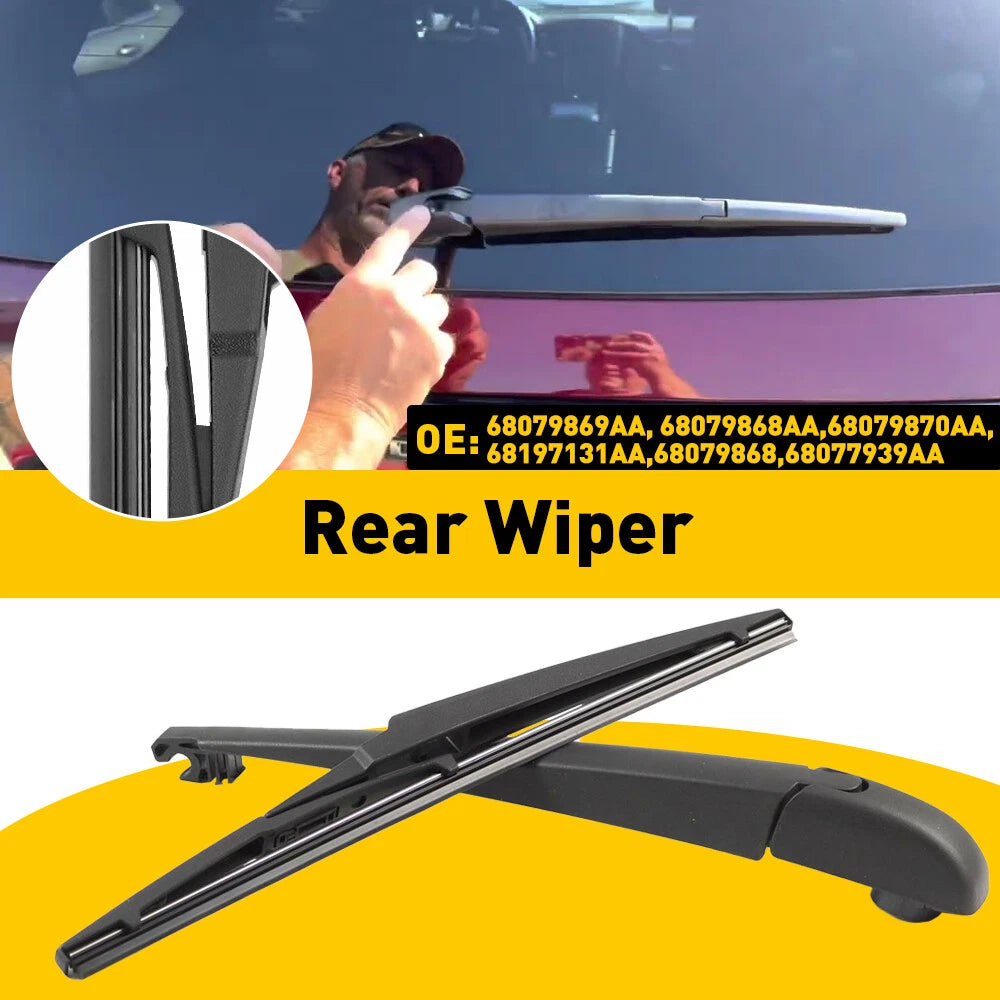 Rear Windshield Wiper Arm & Blade Set for Jeep Grand Cherokee (2011–2017)