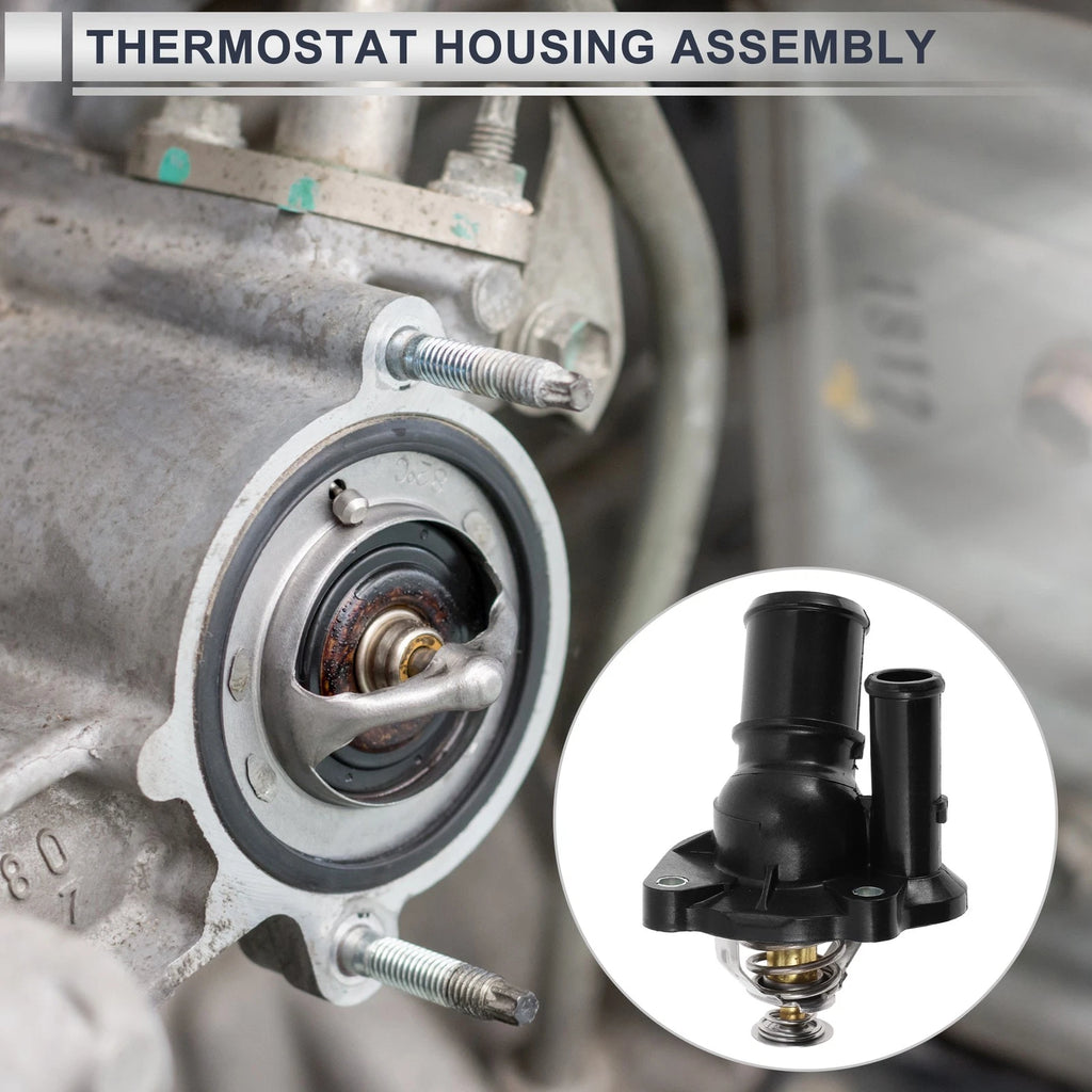 Engine Coolant Thermostat Housing Assembly for Ford Focus (2003–2011) No. 3M4Z8575B