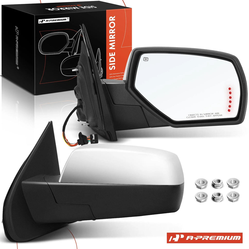 Power Towing Mirrors for GMC Sierra 1500 (2014–2023)