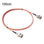 2m RG316 Coaxial Cable with BNC Male Connectors for Signal Transmission