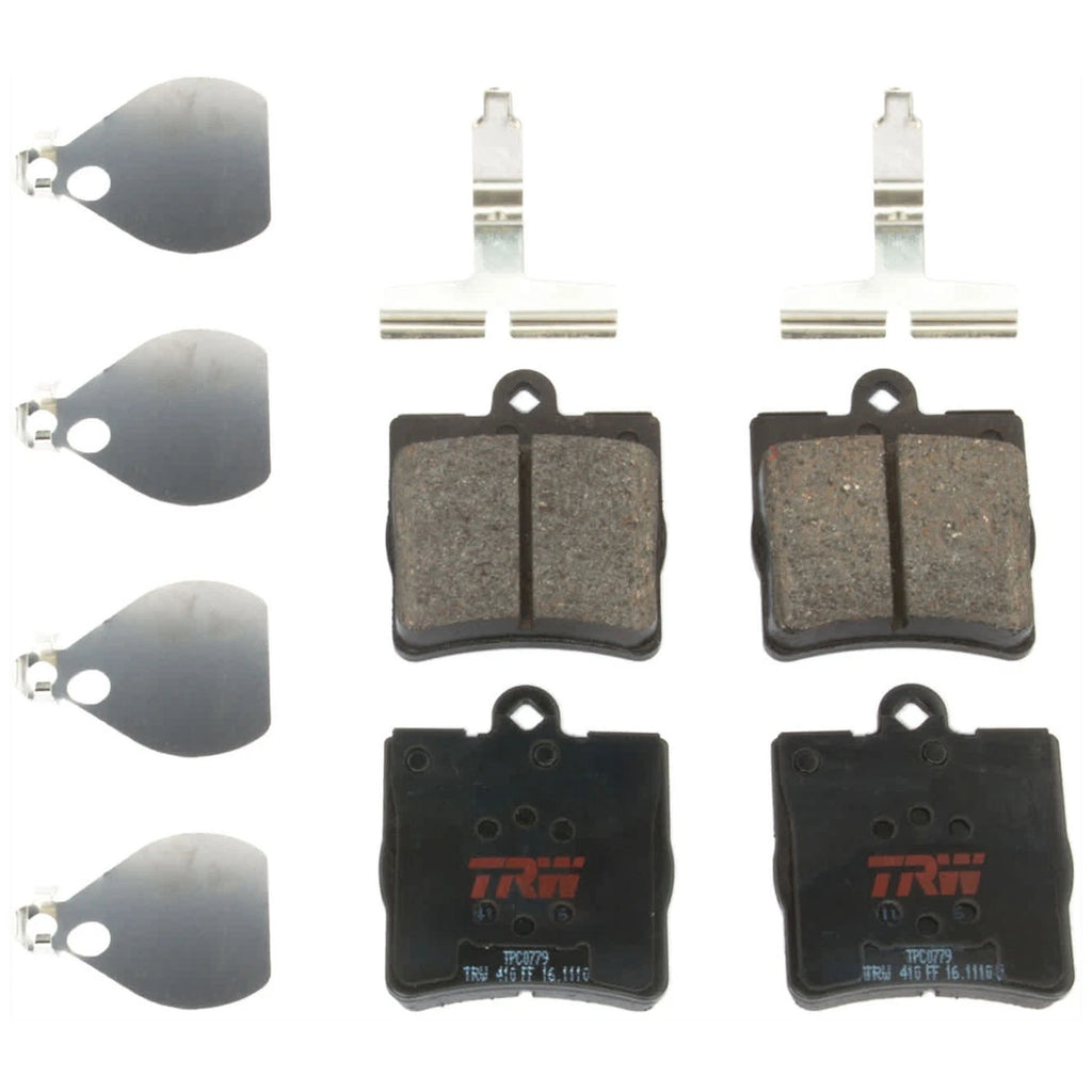 2X Brake Disc and Pad Kit for Mercedes C230