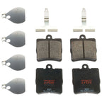 2X Brake Disc and Pad Kit for Mercedes C230