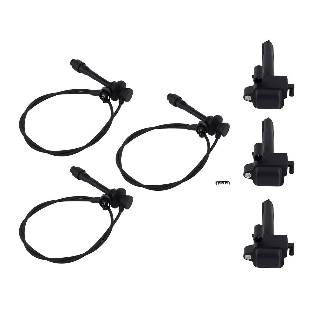 3X Ignition Coil Wires Set for Toyota Camry Sienna Solara 3.0L (1996–2003) UF155
