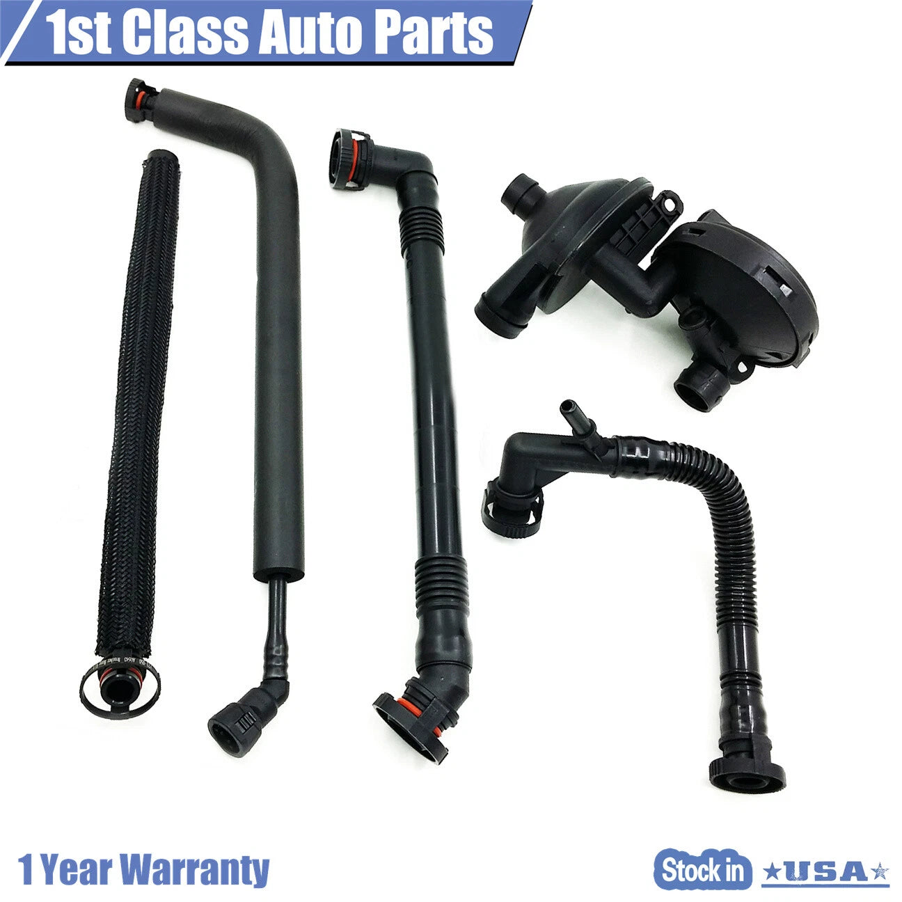 PCV Valve & Hoses for BMW Z4 X3 320i 325i 328i 330i 520i (1999–2006)