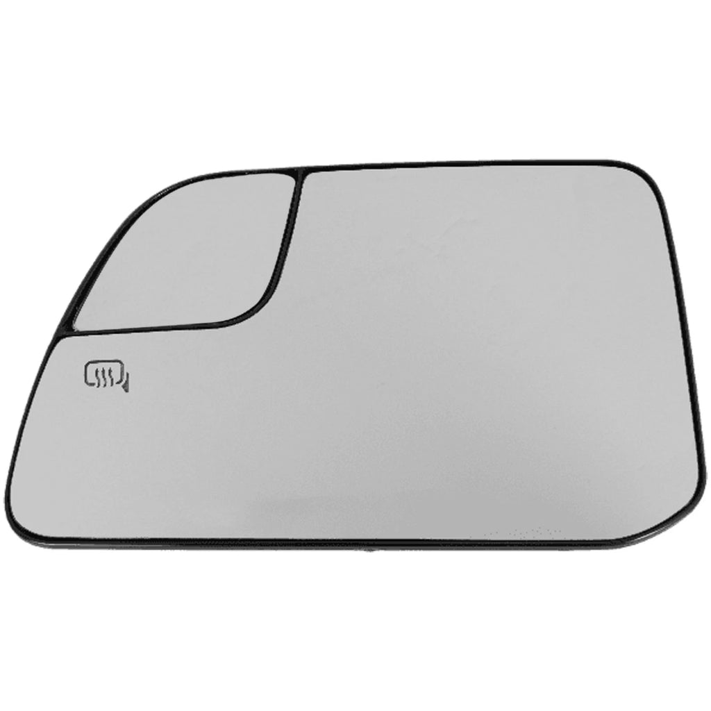 Heated Driver Left Side Mirror Glass for Ford Edge (2011–2014)