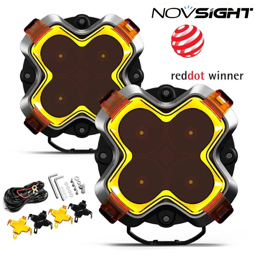 6" LED Work Light Bar Pod for Jeep Truck Pickup (2010–2023)