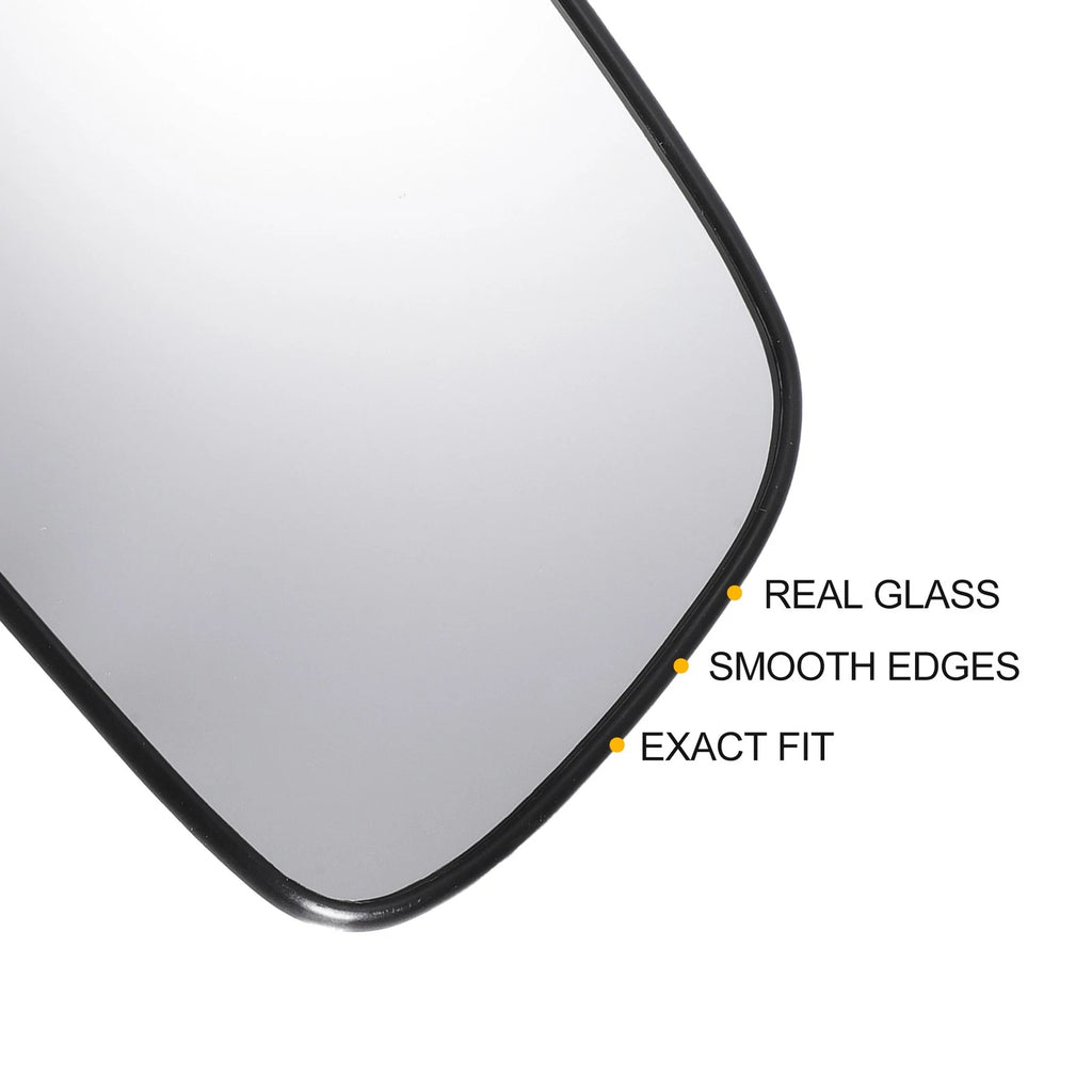 Pair White Heated Mirror Glass for Honda CR-V (2017–2023)