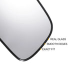 Pair White Heated Mirror Glass for Honda CR-V (2017–2023)
