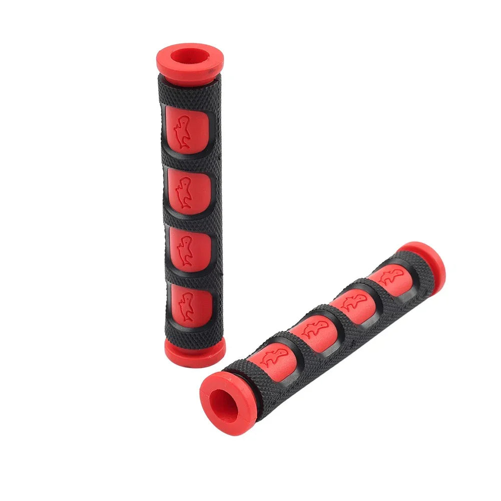 Red Rubber Sleeve Cover for Universal Motorcycle Brake Clutch Handle Grips