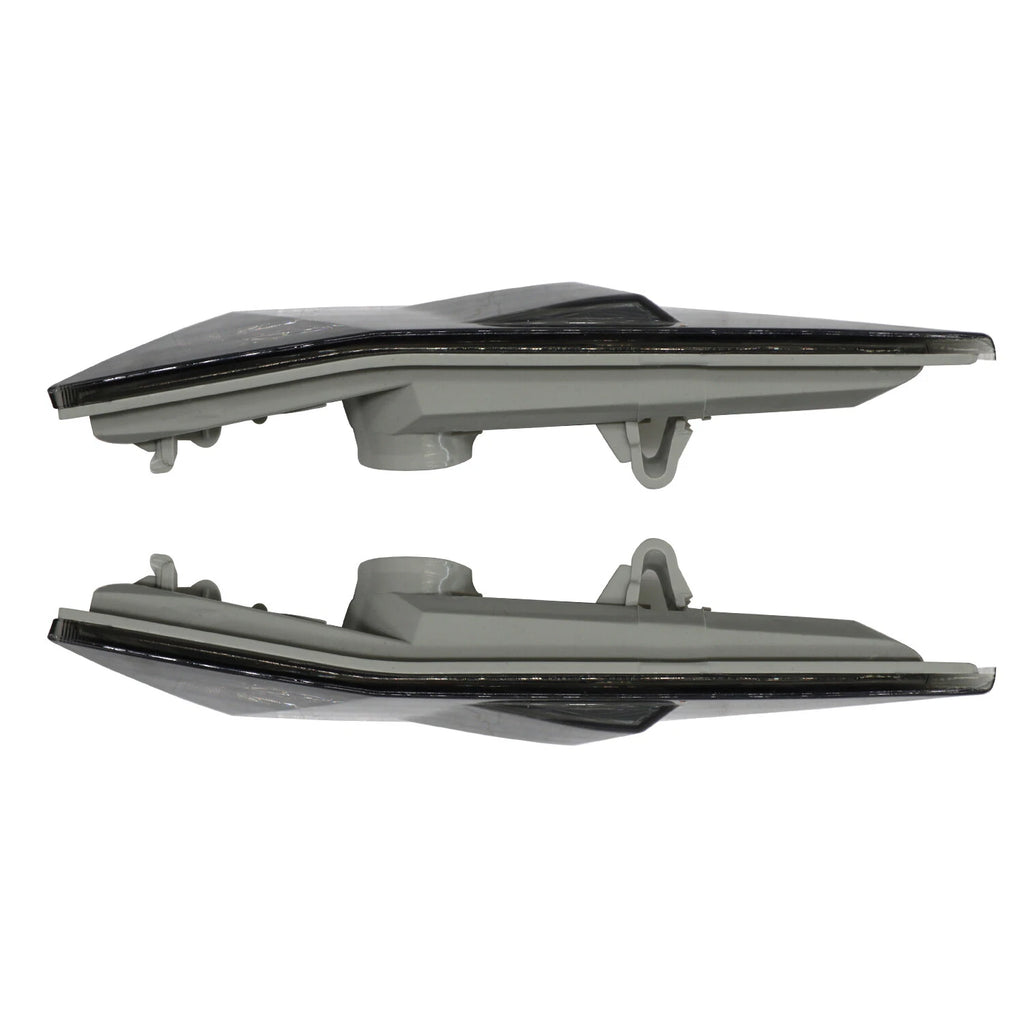 Smoke Front Bumper Side Marker Lights with LED Bulbs for Honda Civic (2016–2020)