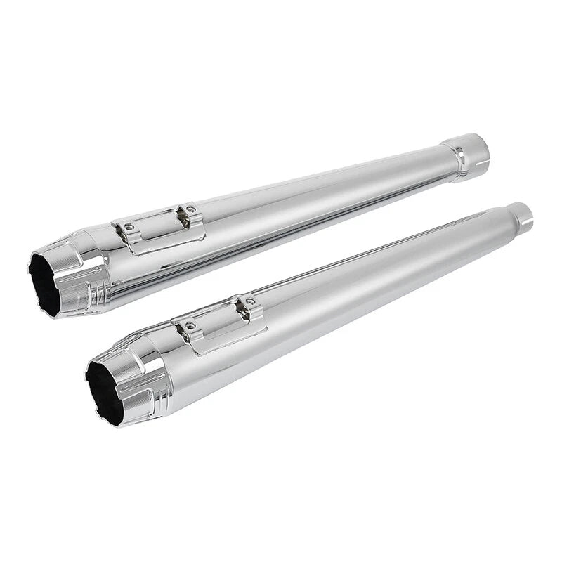 4" Slip-On Megaphone Mufflers for Harley Touring Electra Glide (2017–2025)