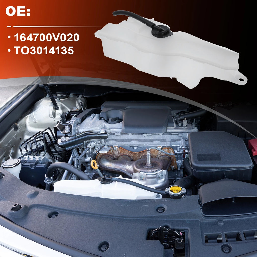 Coolant Reservoir Tank 164700V020 for Toyota Camry (2012–2017), Avalon (2013–2018)