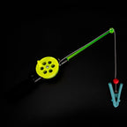 Portable Crab Fishing Rod and Reel Set for Ice Fishing