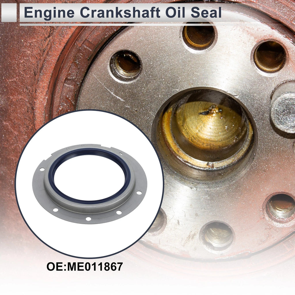 1 Pc Crankshaft Oil Seal with Flange for Mitsubishi 4D31T (No.ME011867)