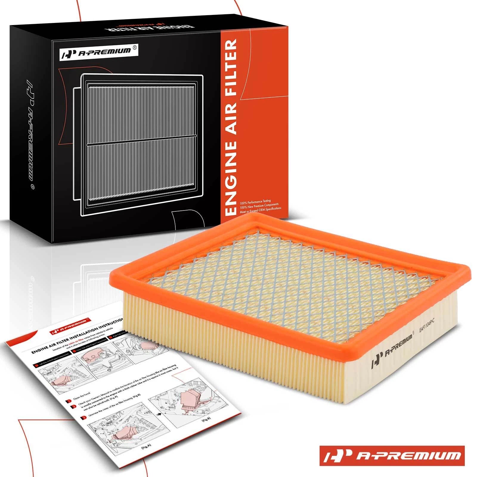 Engine Air Filter for Chevrolet Volt, Cadillac ELR (2011–2015)
