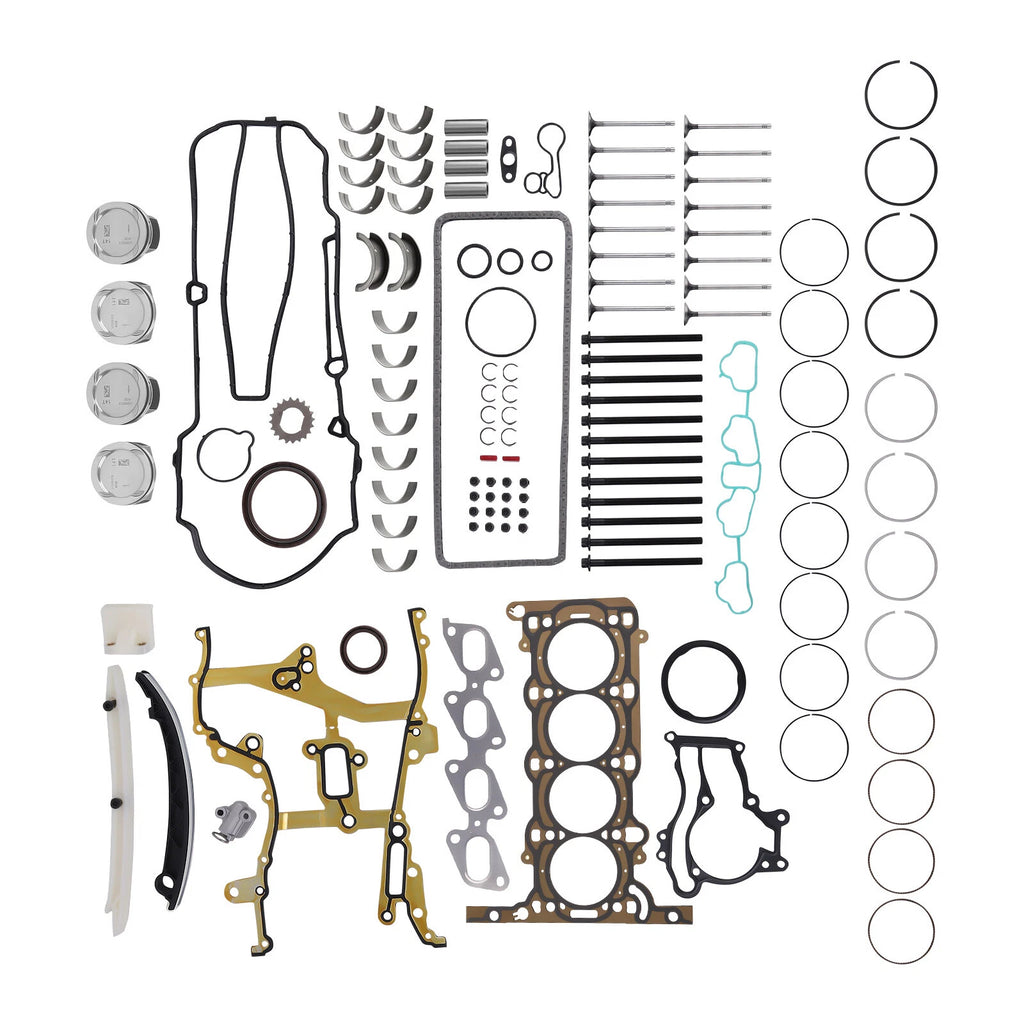 Piston & Ring & Timing & Gasket Set for Chevy Trax, Buick Encore (1.4L Turbo)