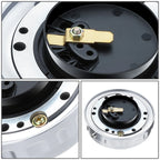 Steering Wheel Quick Release Hub Adapter Kit for Universal Vehicles (J2)