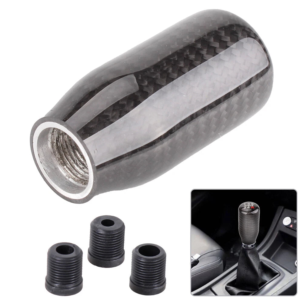 Aluminum Manual Transmission Shifter with Carbon Fiber Knob for JDM Vehicles
