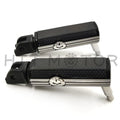 Defiance Rider Footpegs for Harley Breakout FXBR 114 FXBRS (2018–2019) Black Anodized