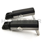 Defiance Rider Footpegs for Harley Breakout FXBR 114 FXBRS (2018–2019) Black Anodized