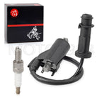 Ignition Coil Pack and Spark Plug for Arctic Cat 550 700 1000 (2009-2016)