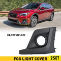 Set of 2 ABS Fog Light Bezel Covers for Subaru Crosstrek (2018–2020) 57731F