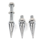 Chrome Windshield Spike Bolts for Harley Street Glide Electra Tri Glide (2014–2023)