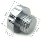 Billet Aluminum Fluid Reservoir Cap Cover for Honda CBR 929RR (2000–2001)