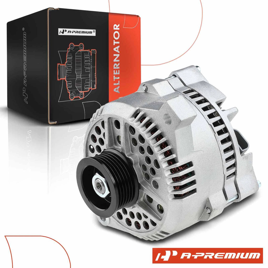 Alternator for Ford Mustang (1994–1995) V8 5.0L 130A 6-Groove