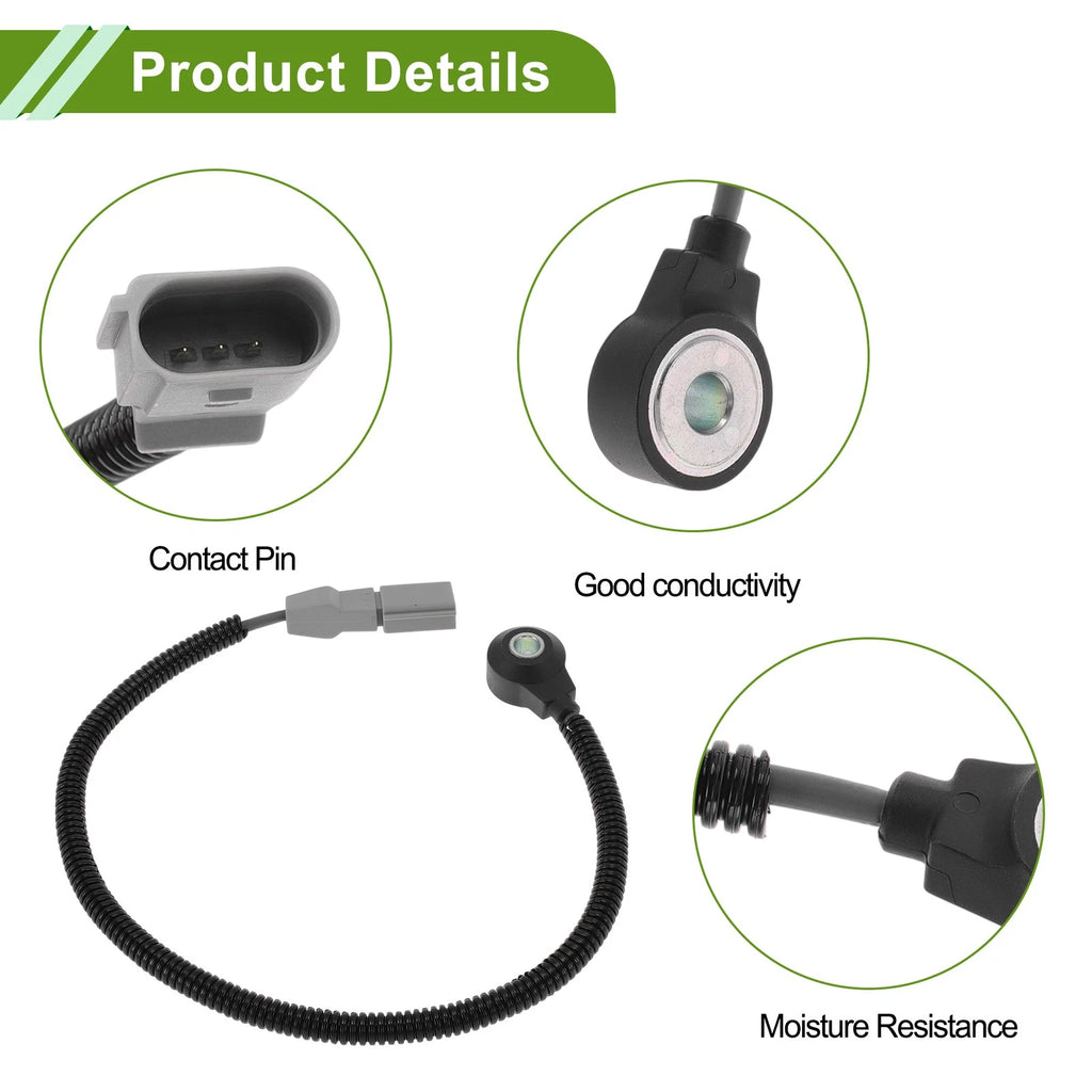 Ignition Knock Detonation Sensor No.06E905376B for Audi A4 Quattro (2009)