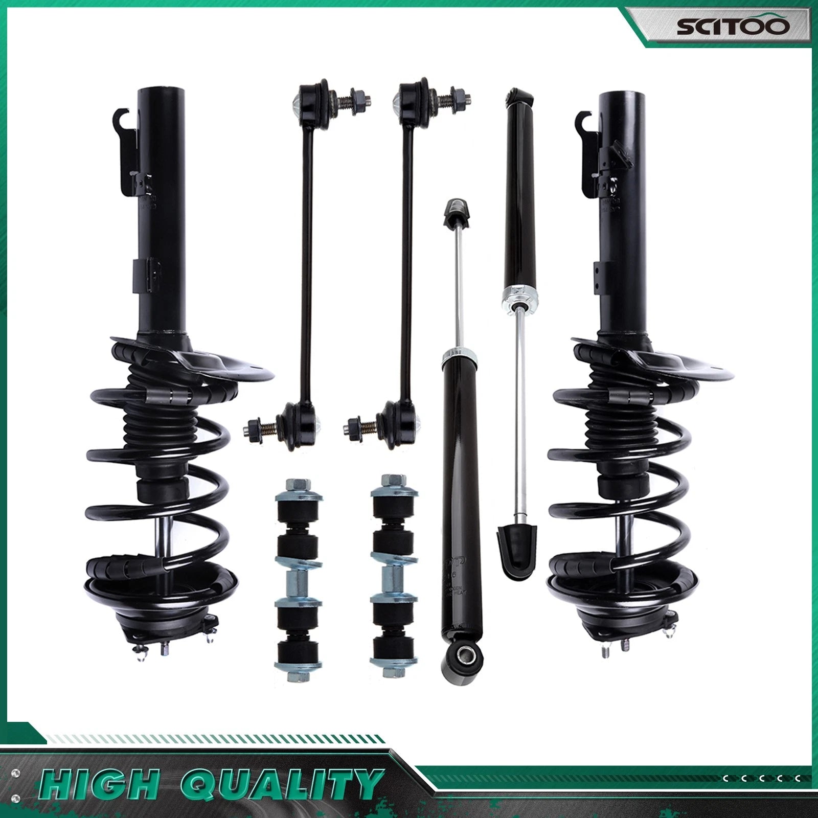 Complete Strut and Shock Kit for Ford Focus 2006-2007 2.0L 2.3L