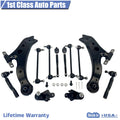 Set of 12 Front Suspension Lower Control Arm Ball Joints for Toyota Camry (2007–2011)