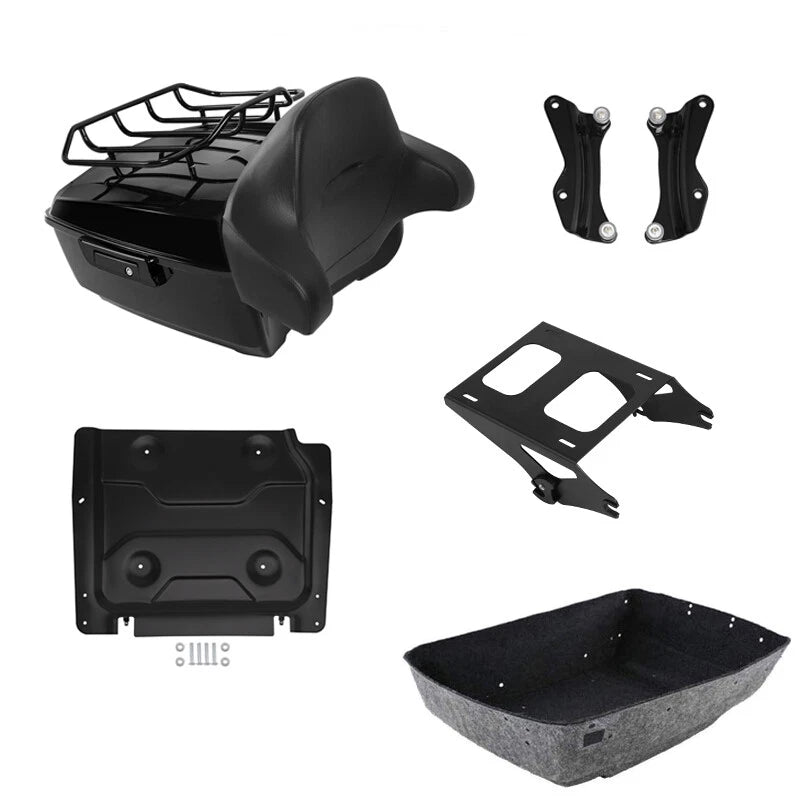 Trunk Pad Rack Mount Plate for Harley CVO Street Glide (2014–2026)