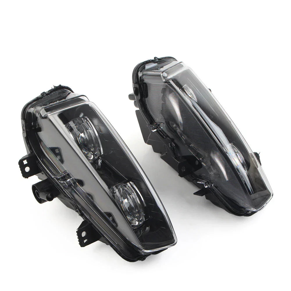 Black Edition Front Fog Light Lamps for Land Rover Range Rover Evoque (12-16)