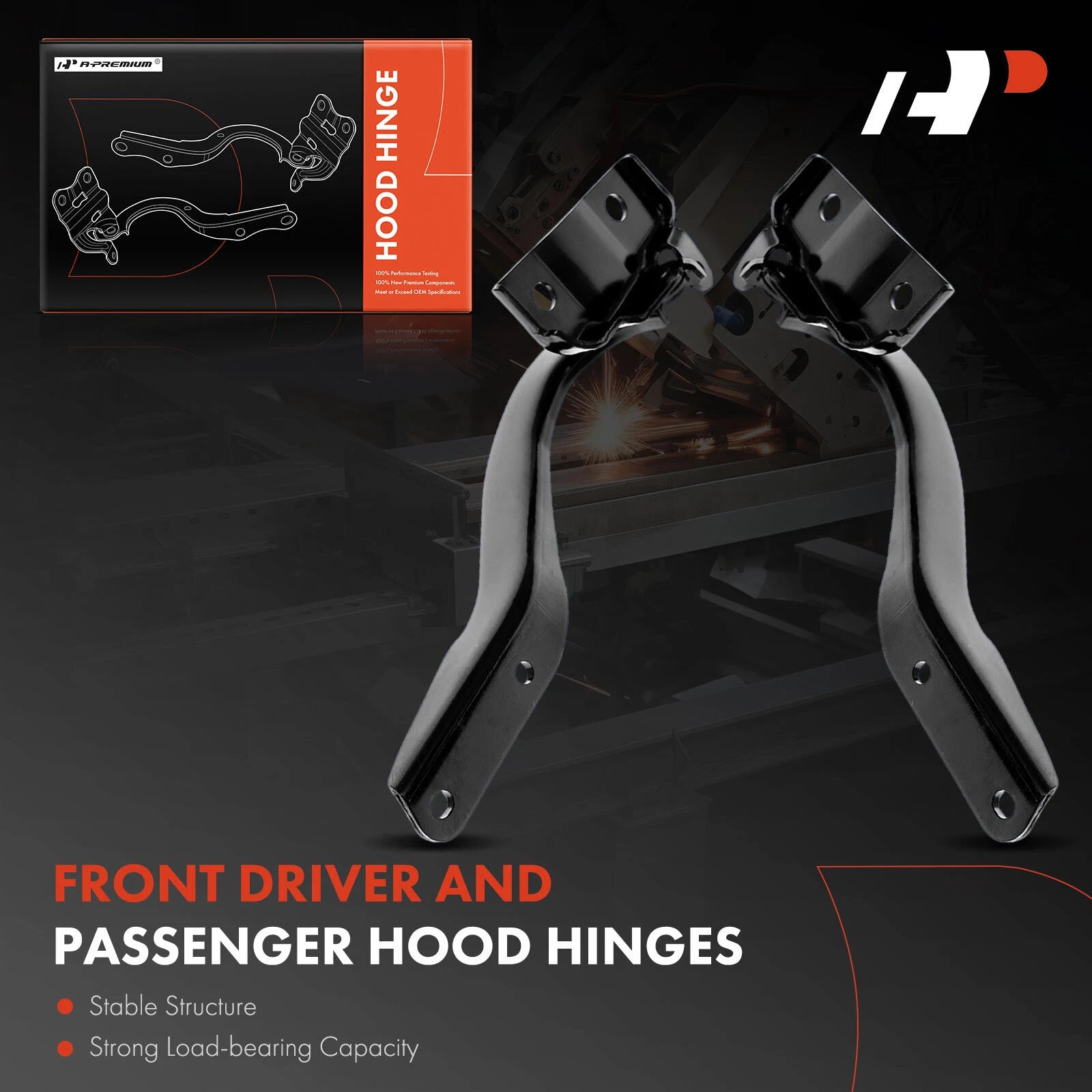 2Pcs Hood Hinge for Subaru Legacy Outback (2020–2022)