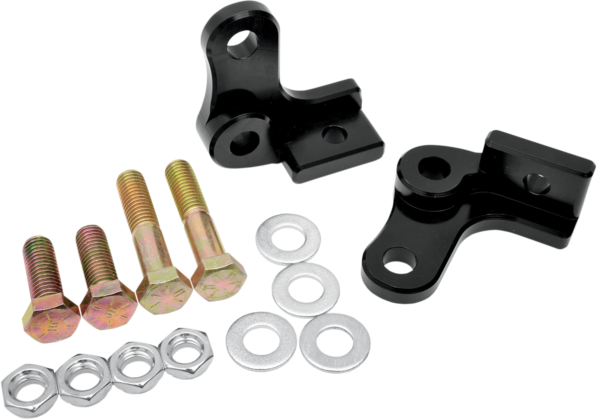 Lowering Kit for Harley Davidson XL (2000–2004) - Lowers 1" - Black Powder Coated