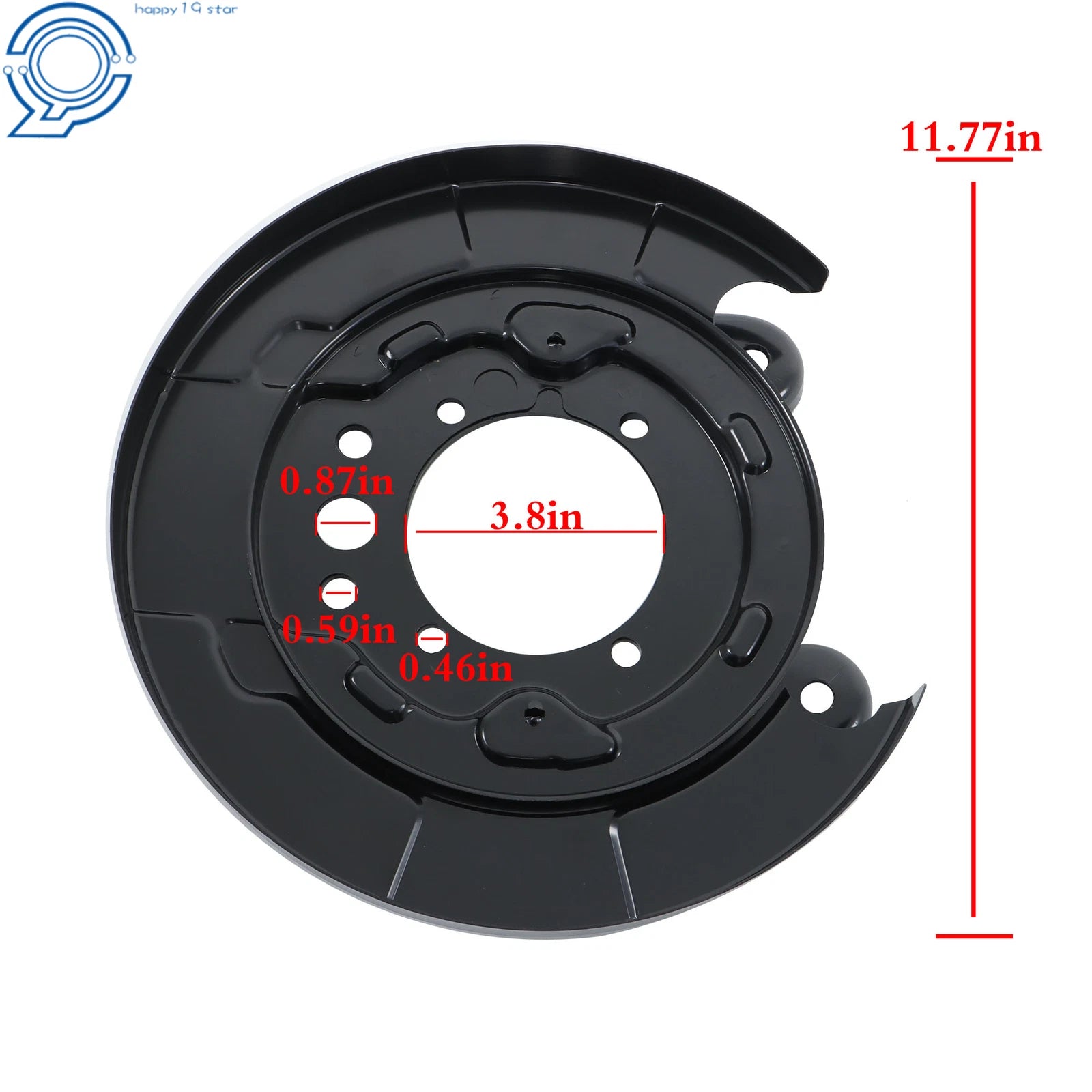 Right Rear Brake Backing Plate for Nissan Frontier (2005–2015)
