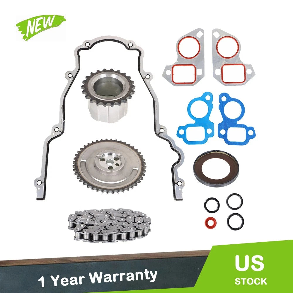 Timing Chain Kit for Cadillac Chevrolet GMC 4.8 5.3 6.0 (1997–2004)