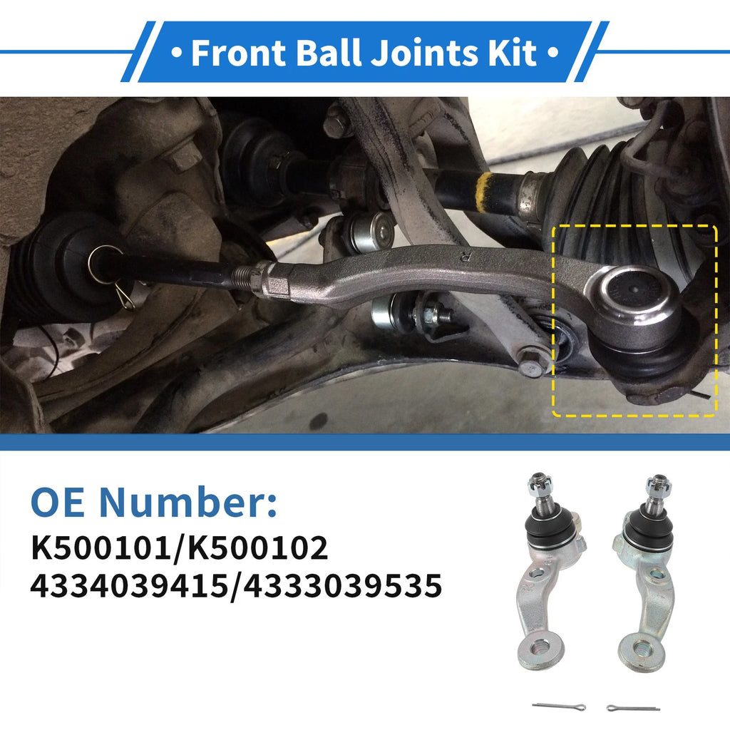 2X Front Lower Ball Joints for Lexus GS300 (1998–2005) No.K500101