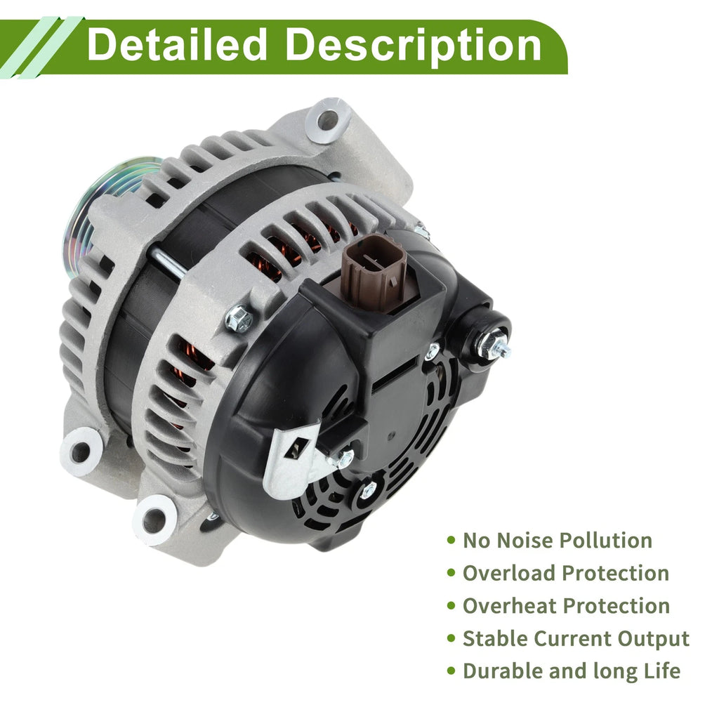 Alternator for Honda Civic (2006–2011) 2.0L 105A 12V No. 31100RTA003