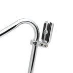 Set of 2 Gear Skull Foot Pegs Mount Kit 1.25" for Harley (1984–2017) Chrome