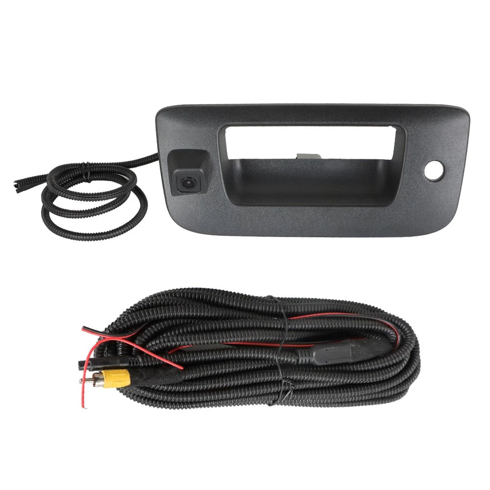 Tailgate Handle Bezel with Backup Camera for Chevy Silverado GMC Sierra (2009–2014)