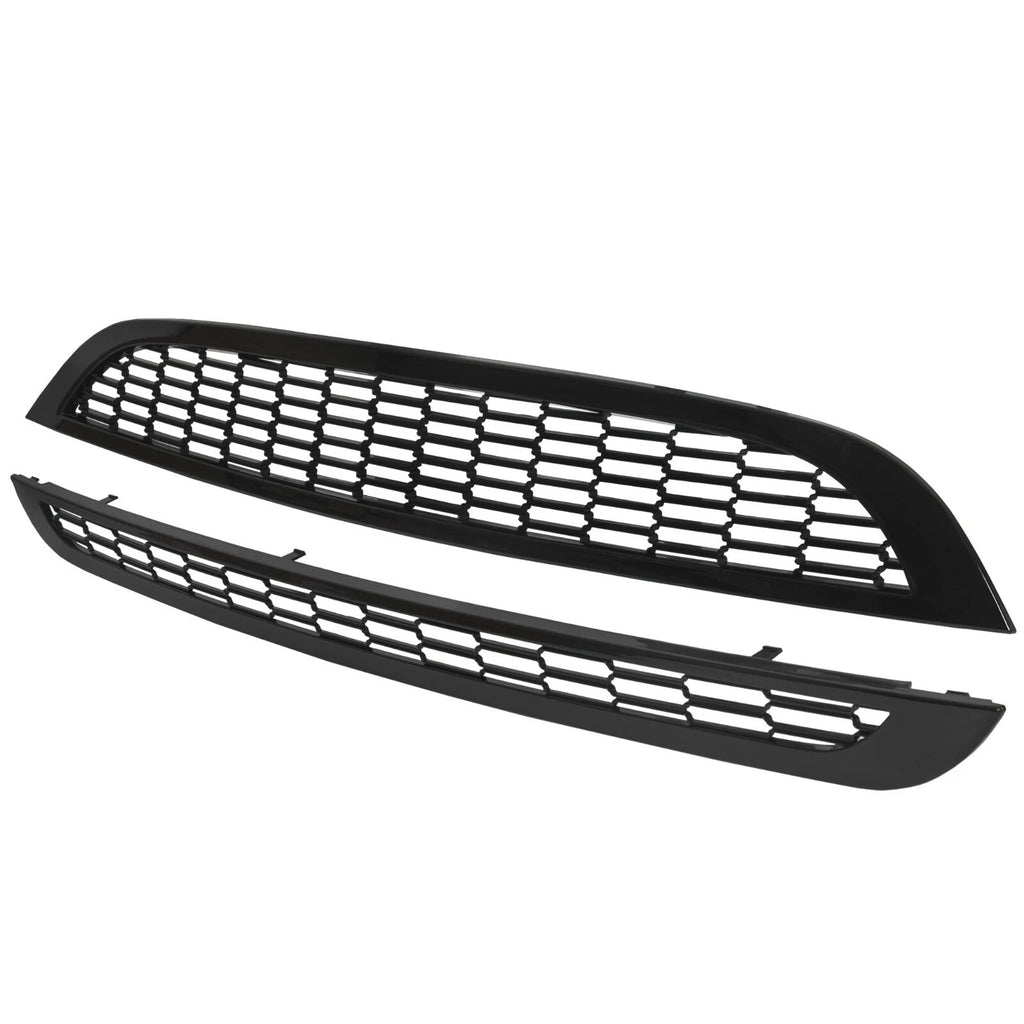 Honeycomb Mesh Front Grille for Mini Cooper S R50 R52 R53 (2002–2006)