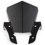 Windshield Black Wind Deflector for Yamaha MT-07 FZ-07 (2013–2017)