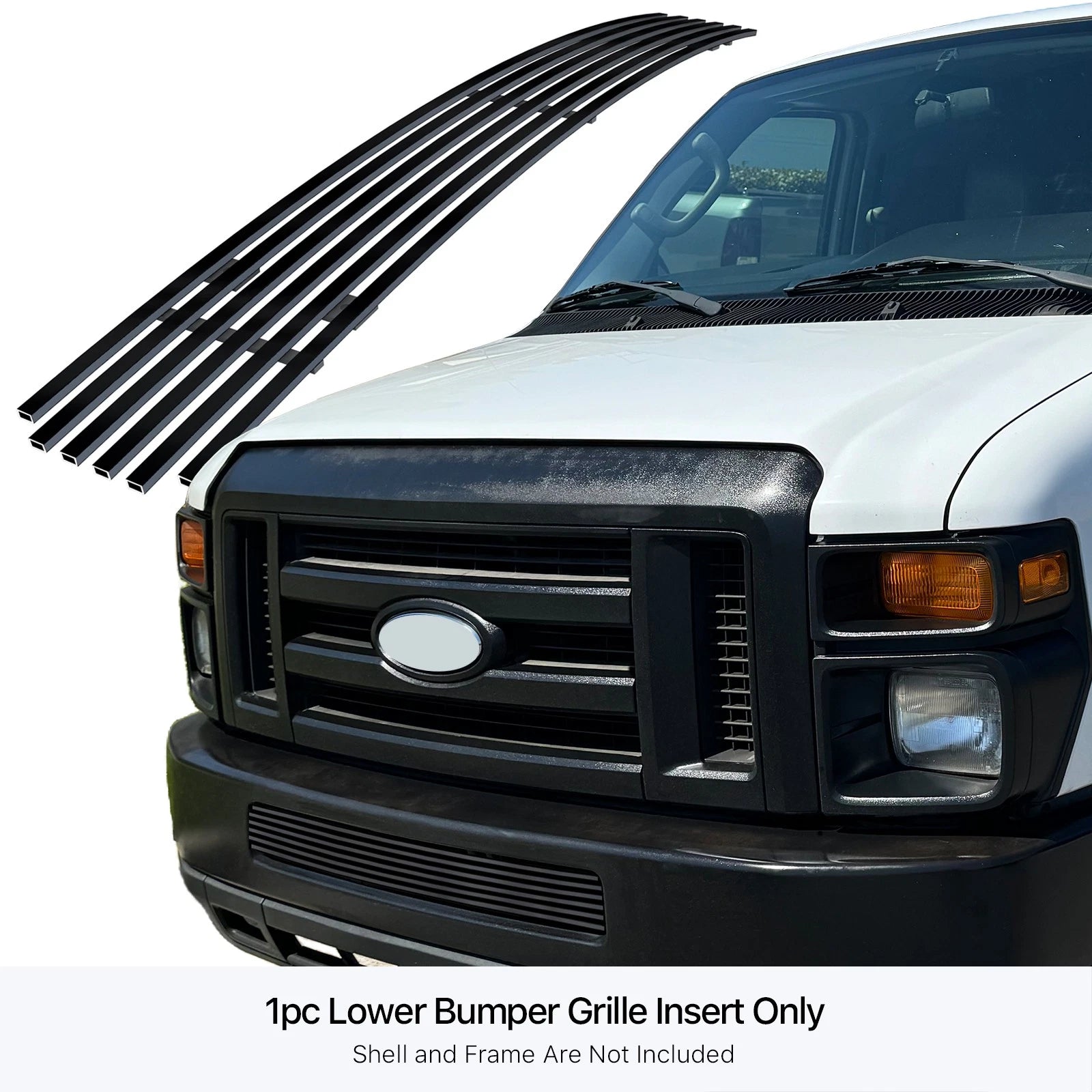 Billet Grille for Ford Econoline E Series (2008-2014) Black
