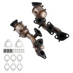 Pair Catalytic Converters for Nissan Xterra/Frontier (2002–2004) 3.3L EPA