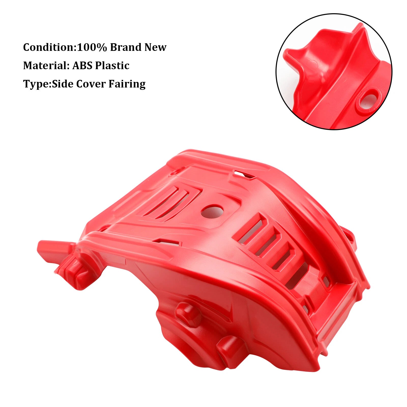 Skid Plate Engine Guard for Honda CRF300 CRF300L (2023–2024) Red