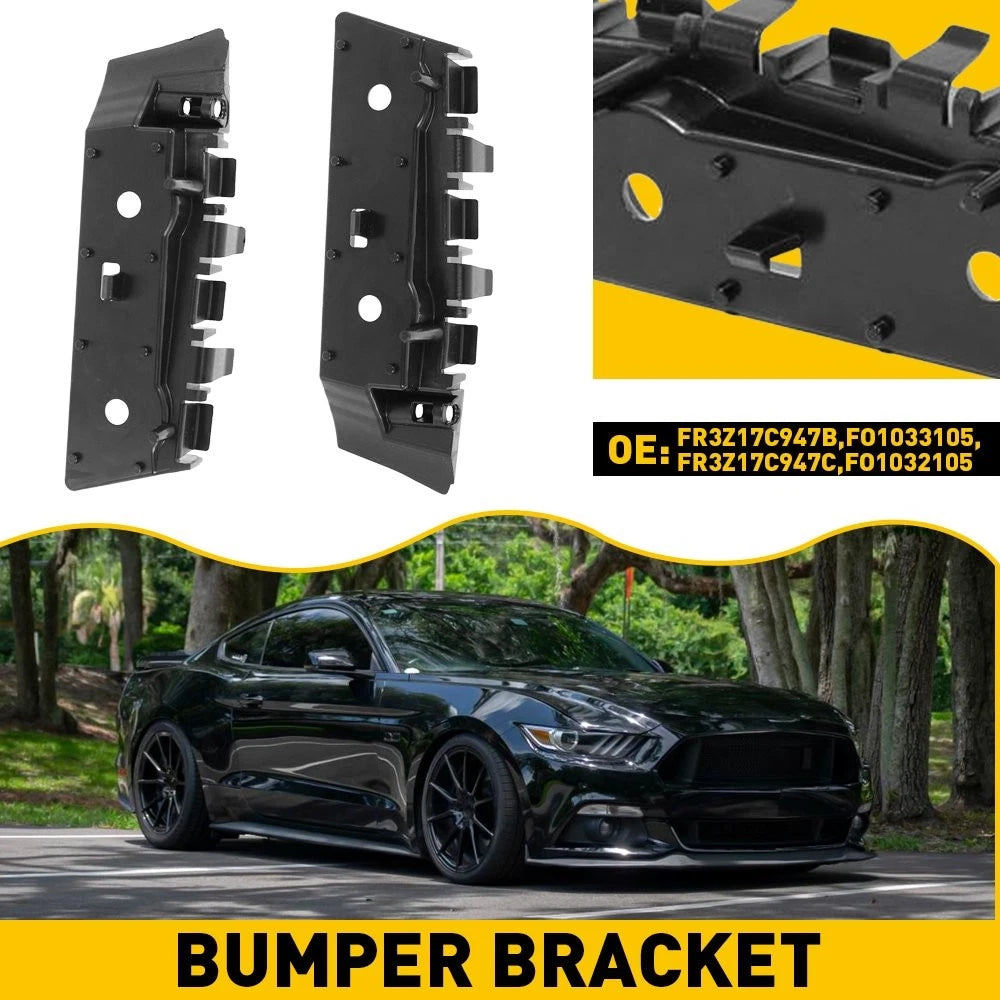 Pair Bumper Bracket for Ford Mustang (2015–2017) FR3Z17C947B
